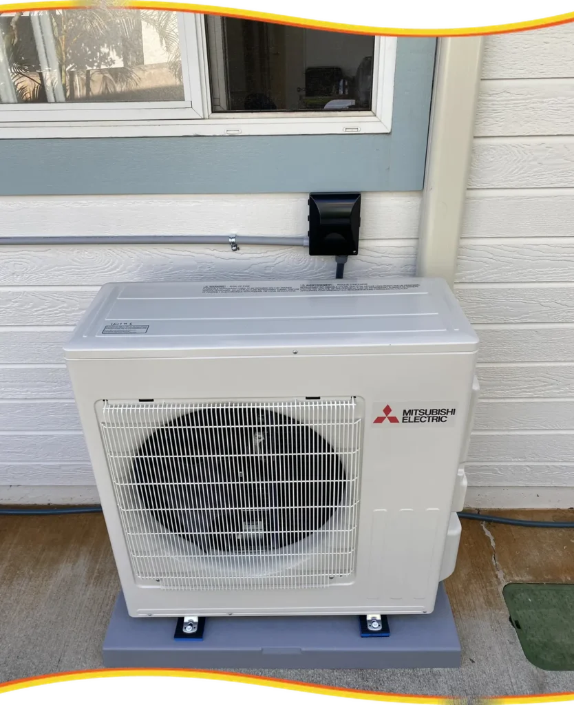 Kung Fu Air Service outdoor AC condenser unit