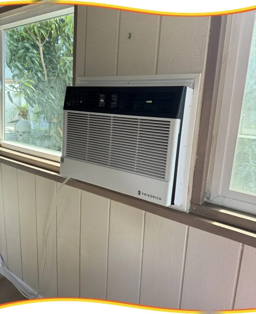 Kung Fu Air Service window air conditioner installation